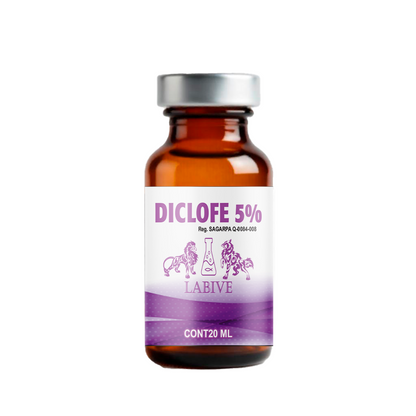 Diclofen 5% Inyectable Antiinflamatorio, Analgésico y Antipirético para Ganado