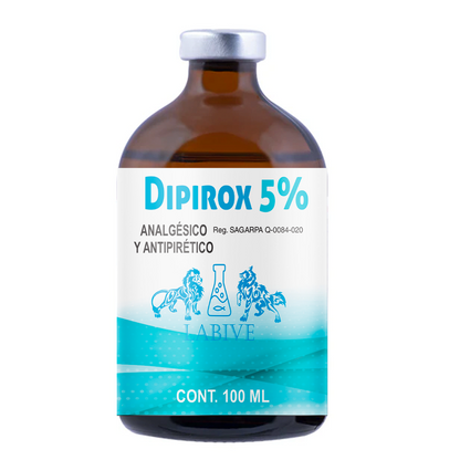 Dipirox 5% Inyectable  Analgésico, Antipirético y Antiinflamatorio para Ganado