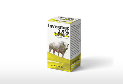 Invermec 3.5% Inyectable Antiparasitario de Amplio Espectro para Ganado