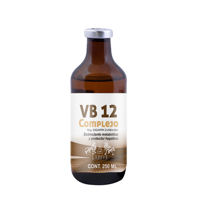 VB-12 Complejo Inyectable  Multivitamínico Complejo B para Ganado