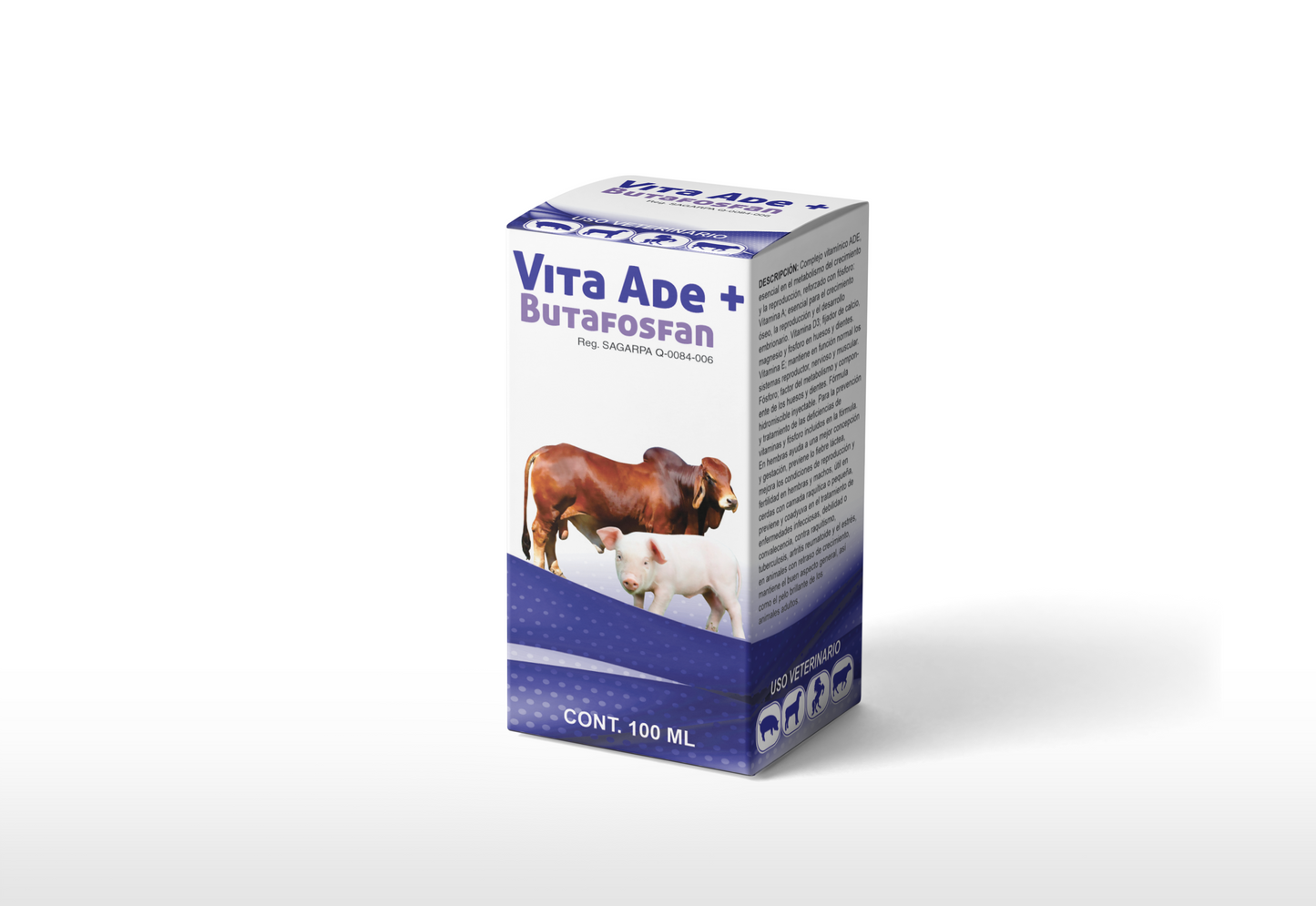 VITA ADE + Butafosfan Crecimiento y Reproducción en Ganado