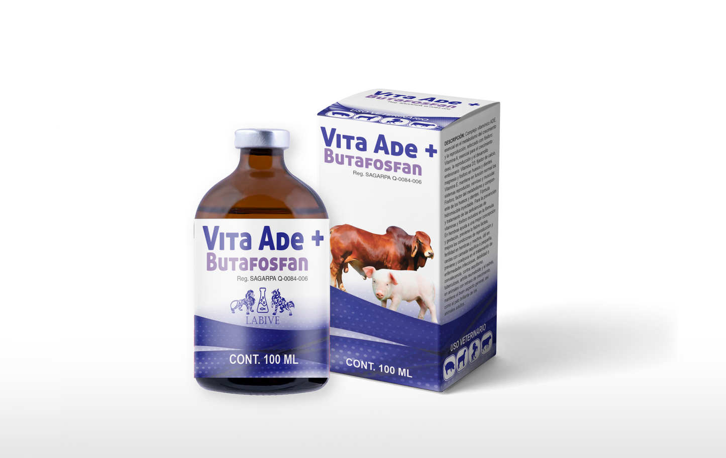 VITA ADE + Butafosfan Crecimiento y Reproducción en Ganado