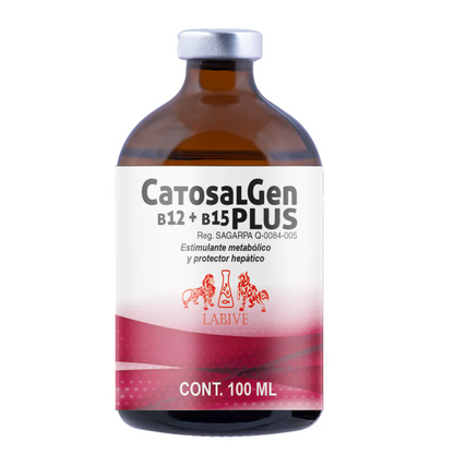 Catosal Gen Plus Inyectable Vitamina B12 y B15 para Ganado
