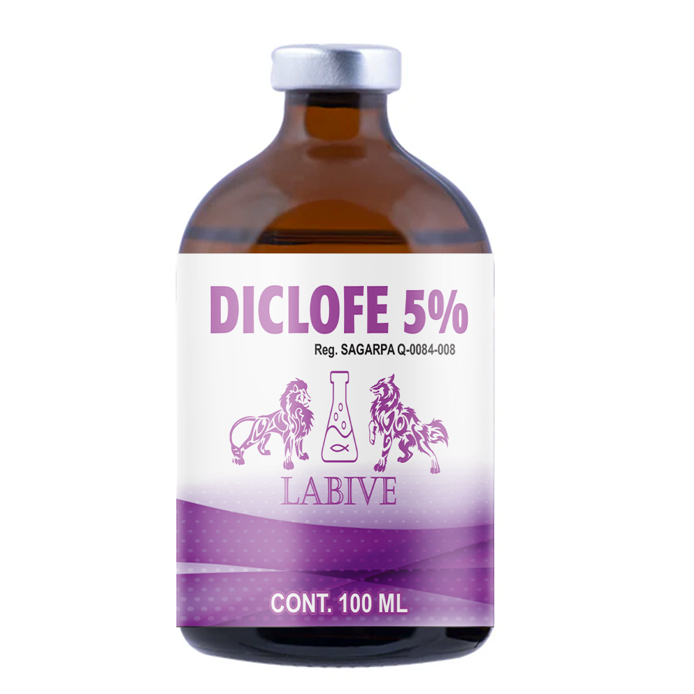Diclofen 5% Inyectable Antiinflamatorio, Analgésico y Antipirético para Ganado