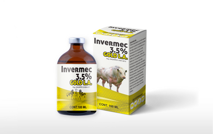Invermec 3.5% Inyectable Antiparasitario de Amplio Espectro para Ganado