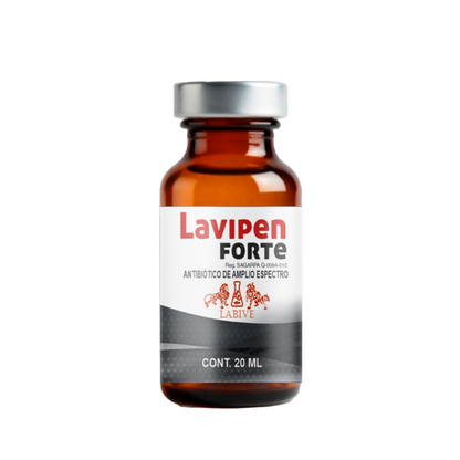 Lavipen Forte Inyectable Antibiótico Combinado para Infecciones Respiratorias en Ganado